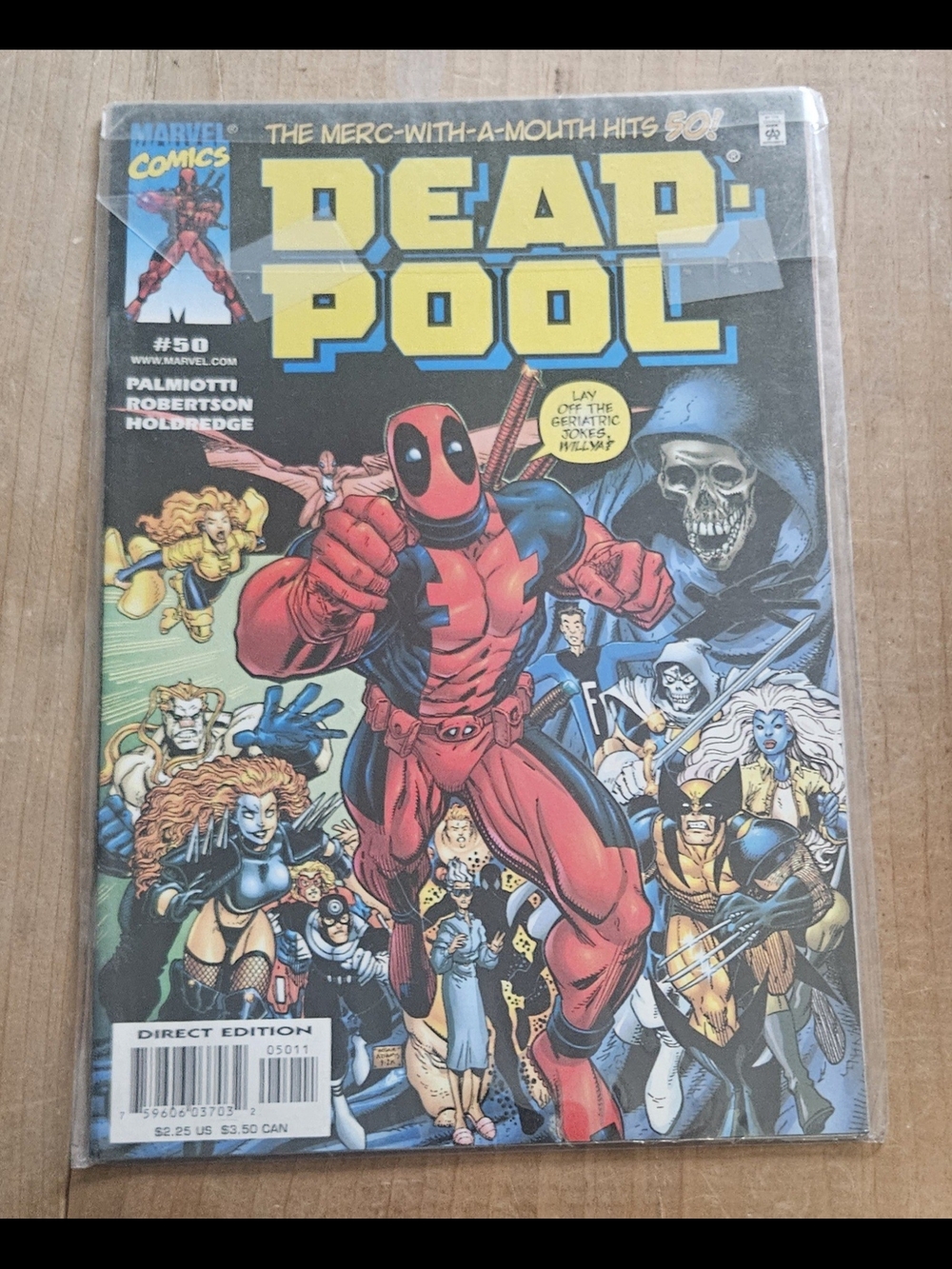 Deadpool #50 2001 [NM] 1st Kid Deadpool / Pool Boy 1st Switchblade High Grade